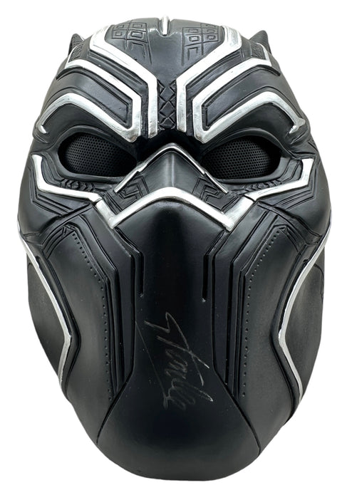 Black Panther Mask Signed Stan Lee Memarobilia
