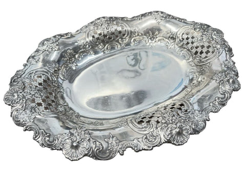 Tiffany & Co. 1893 Charles L. Tiffany English King Pattern Sterling Server Tray