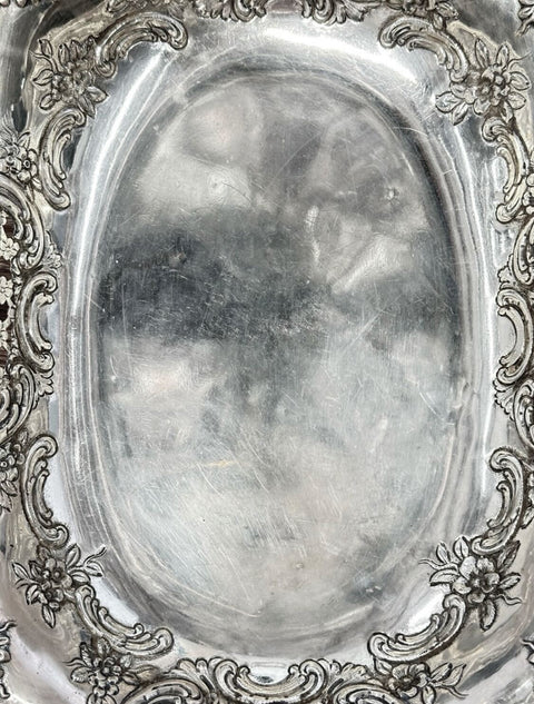 Tiffany & Co. 1893 Charles L. Tiffany English King Pattern Sterling Server Tray