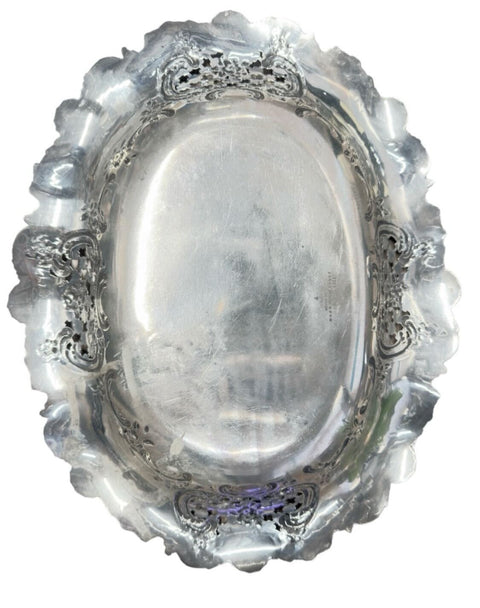 Tiffany & Co. 1893 Charles L. Tiffany English King Pattern Sterling Server Tray