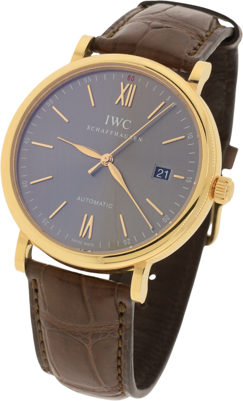 IWC Portofino Automatic Watch (IW356511) - 18 ct 5N Gold Case