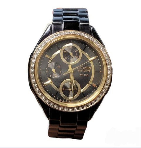 Citizen Eco-Drive 8637 35mm Black Band Watch