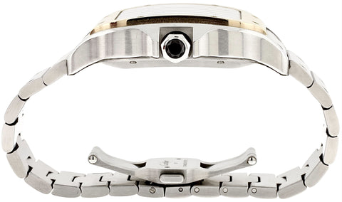 CARTIER SANTOS DE CARTIER STEEL & GOLD CHRONOGRAPH WATCH W2SA0008 43MM