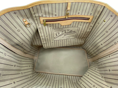 Louis Vuitton Neverfull GM Tote Brown Canvas