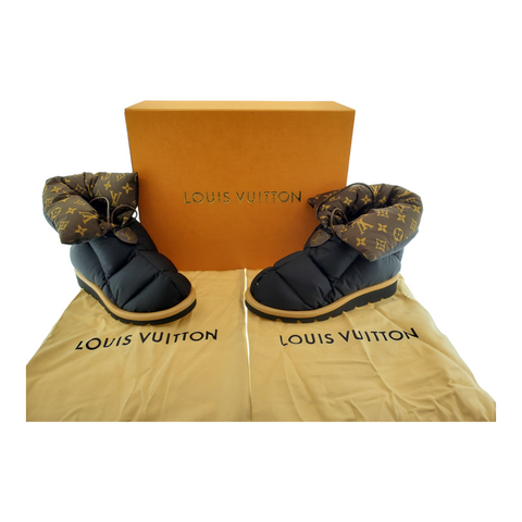 Louis Vuitton Nylon Monogram Pillow Comfort Ankle Boot
