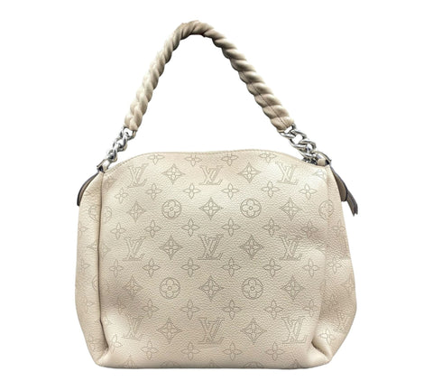 Louis Vuitton Monogram Mahina Babylone BB in Ivory
