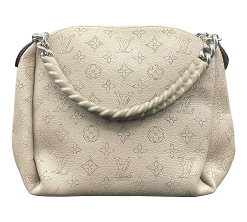Louis Vuitton Monogram Mahina Babylone BB in Ivory