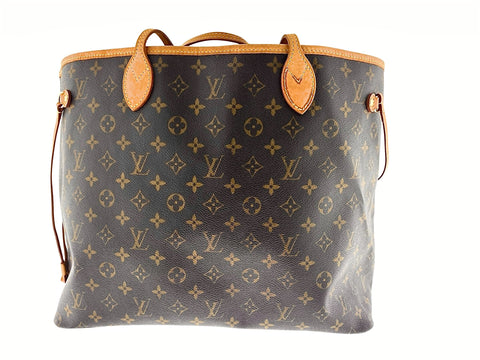 Louis Vuitton Neverfull GM Tote Brown Canvas