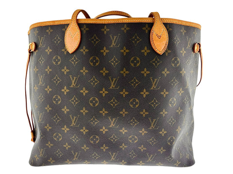 Louis Vuitton Neverfull GM Tote Brown Canvas
