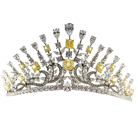 Royal 04 Tiara Collection Canary Yellow