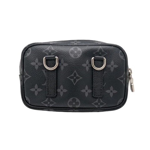 Louis Vuitton Monogram Eclipse Taigarama Outdoor Pouch Black