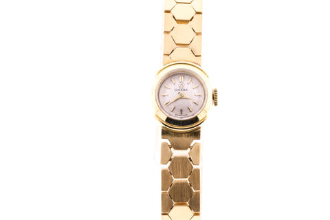 OMEGA WATCH Gent's Wristwatch 18KT GOLD WATCH 15CM