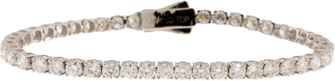 14K White Gold Lab Grown Diamond 7” Tennis Bracelet