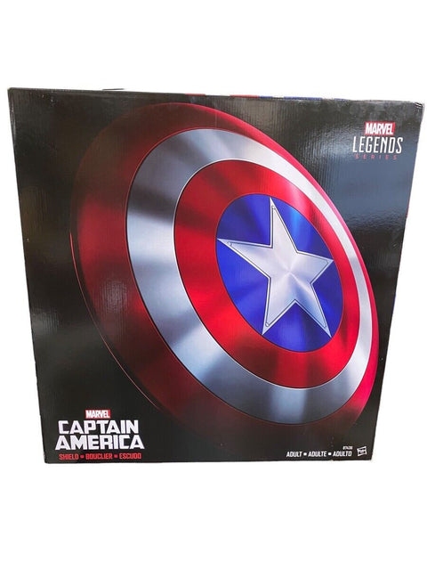 Hasbro Marvel Legends Captain America Sheild Signed By Stan Lee