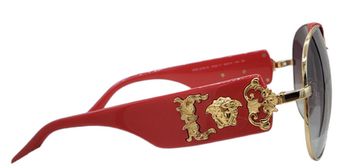 Versace Pilot Sunglasses Red/Gold (VE2150Q)