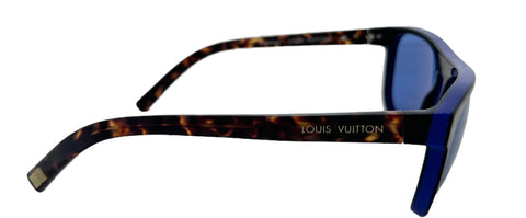 Louis Vuitton Oliver Blue Sunglasses For Men 140MM
