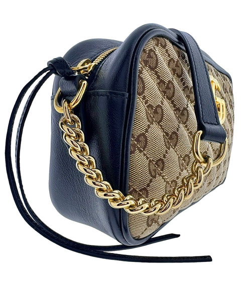 Gucci GG Marmont Zip Around Shoulder Bag