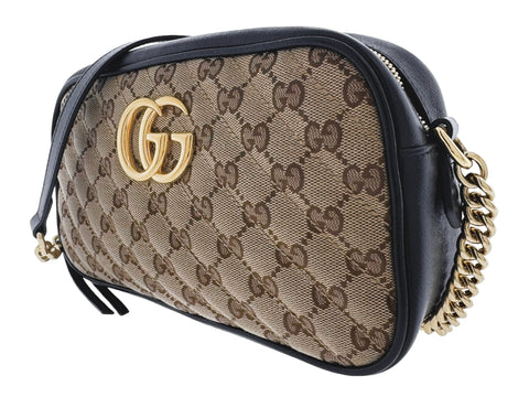 Gucci GG Marmont Zip Around Shoulder Bag