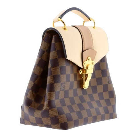 Louis Vuitton Damier Ebene Clapton Backpack Creme