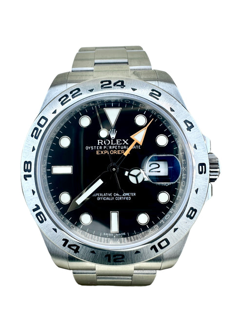 Rolex Oyster Perpetual Date Explorer II Stainless Steel Watch 42mm