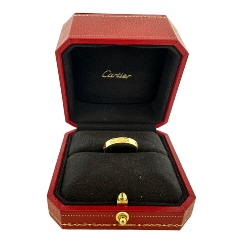 Cartier Love Wedding Band 18K Yellow Gold Size 8 (57mm)