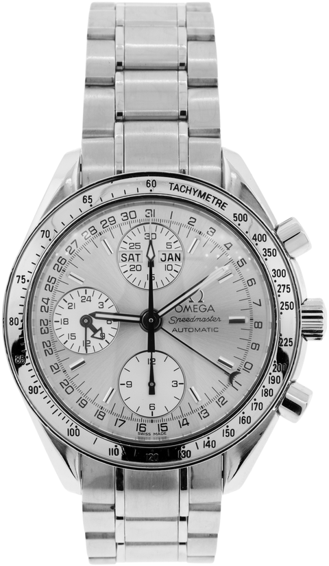 Omega Speedmaster Triple Date Silver Dial Chronograph 39MM Automatic 3523.30