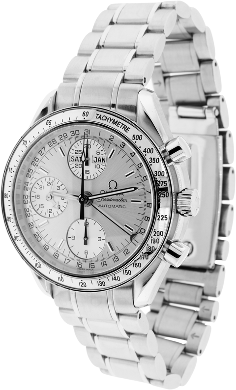 Omega Speedmaster Triple Date Silver Dial Chronograph 39MM Automatic 3523.30