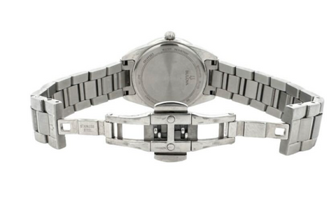 Bulova Sutton Women's Quartz Diamond Accent Silver-Tone Watch 32MM 96P198