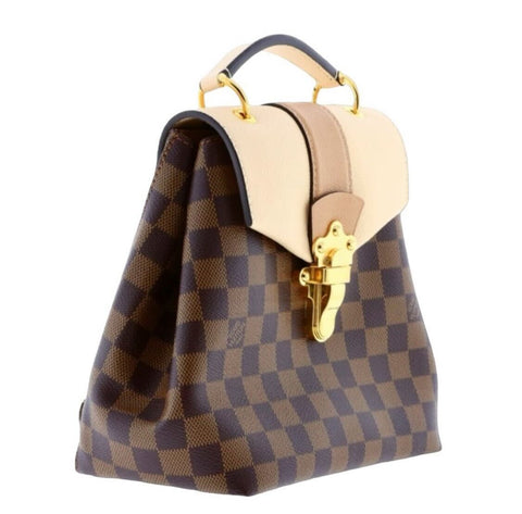 Louis Vuitton Damier Ebene Clapton Backpack Creme N42259