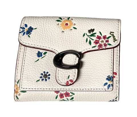 COACH Tabby Small Wallet With Wildflower Print