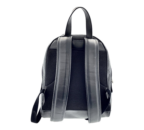 Gucci Signature Pocket Backpack Guccissima Leather Small Black