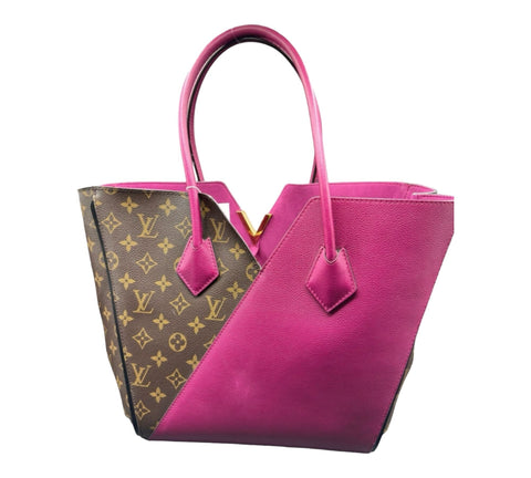 Louis Vuitton Kimono Handbag Monogram Canvas and Leather MM