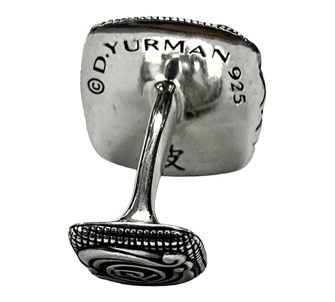 DAVID YURMAN Wave Cufflinks Sterling Silver