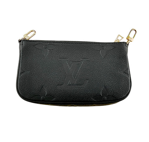 Louis Vuitton Multi Pochette Empreinte Noir