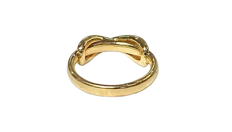 Tiffany & Co 18K Yellow Gold Ring 4g Women Size 3.75