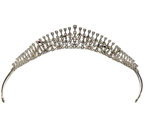 ANNA ZUCKERMAN Royal Tiara Collection Diamond White Crystalline