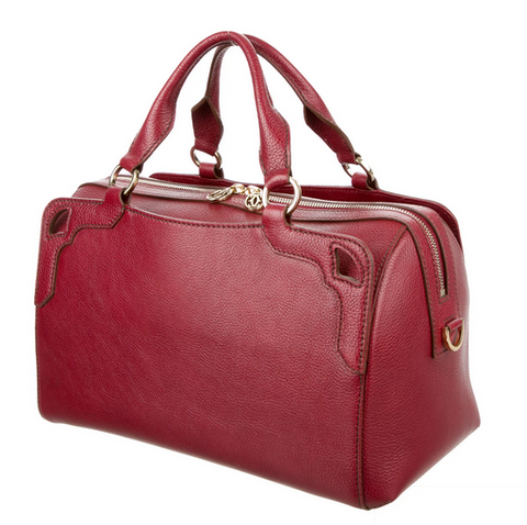 Cartier Marcello Leather Bowling Bag
