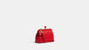 Coach Nora Kisslock Crossbody With Strawberry in Electric Red