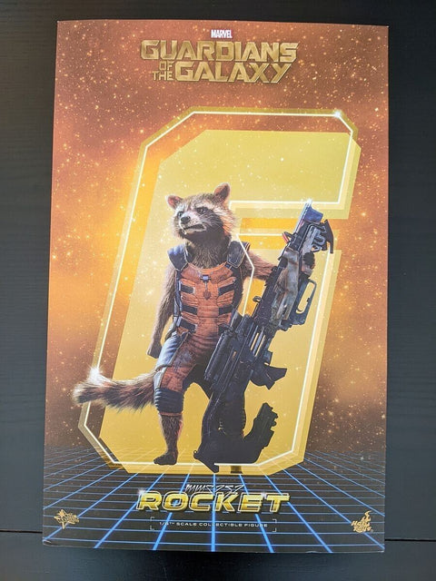 Hot Toys Guardians of The Galaxy Rocket Racoon 1/6 Scale Figure
