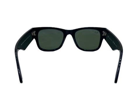 Ray-Ban Polarized Mega Wayfarer Sunglasses in Black RB0840S