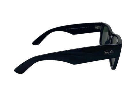 Ray-Ban Polarized Mega Wayfarer Sunglasses in Black RB0840S