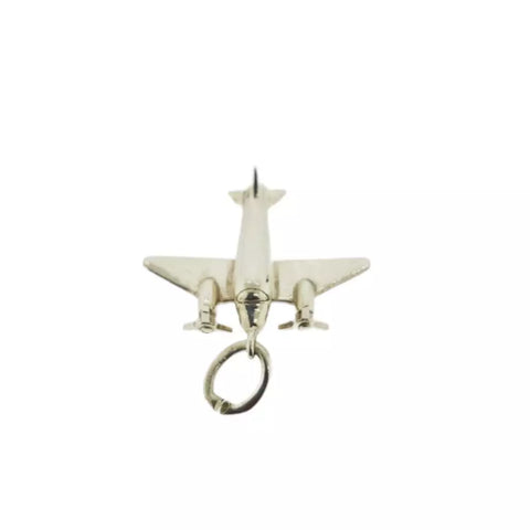 Tiffany & Co. 925 Sterling Silver Airplane Charm 2.6G