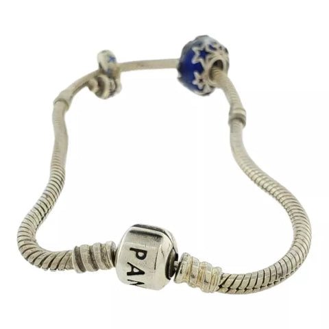 Pandora Bracelet with 2 Charms 925 21.1G