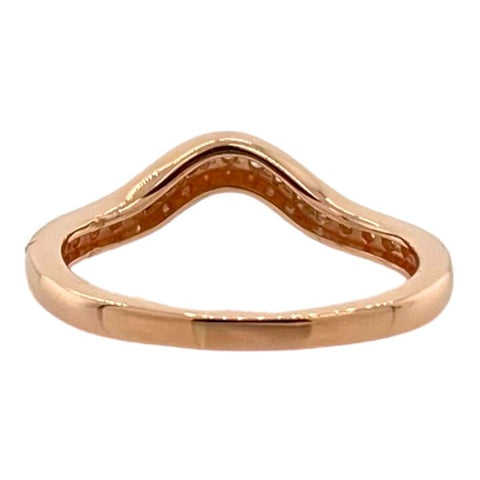 14K Rose Gold 5.8g 60 Diamonds 1.01 Carat T.W. Diamond Fashion Ring Size: 6