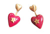 Christian Dior Vintage Amour Heart Earrings