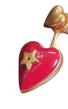 Christian Dior Vintage Amour Heart Earrings