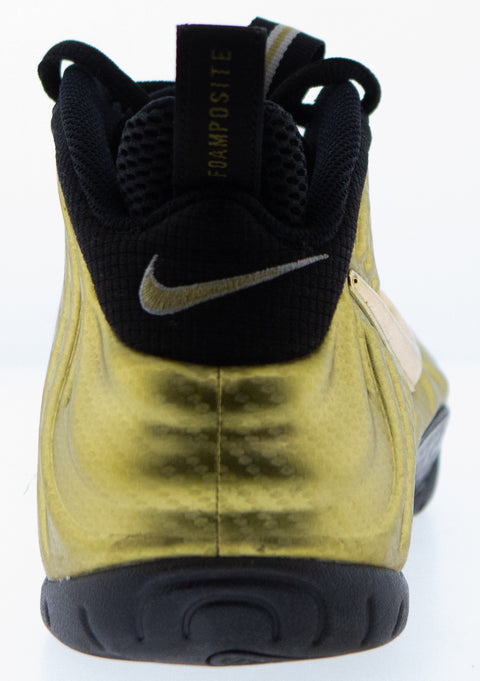 Air Nike Foamposite Pro Metallic Gold Size 9 Mens