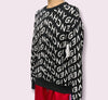 Givency Refracted Sweater in Jacquard Size L
