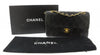Chanel Classic Double Flap Quilted Handbag in Black