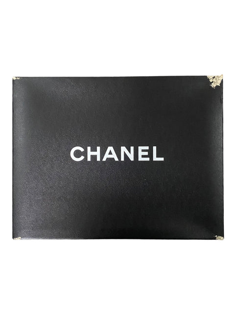 Vintage Chanel Brown Caviar Single Flap Lambskin Bag